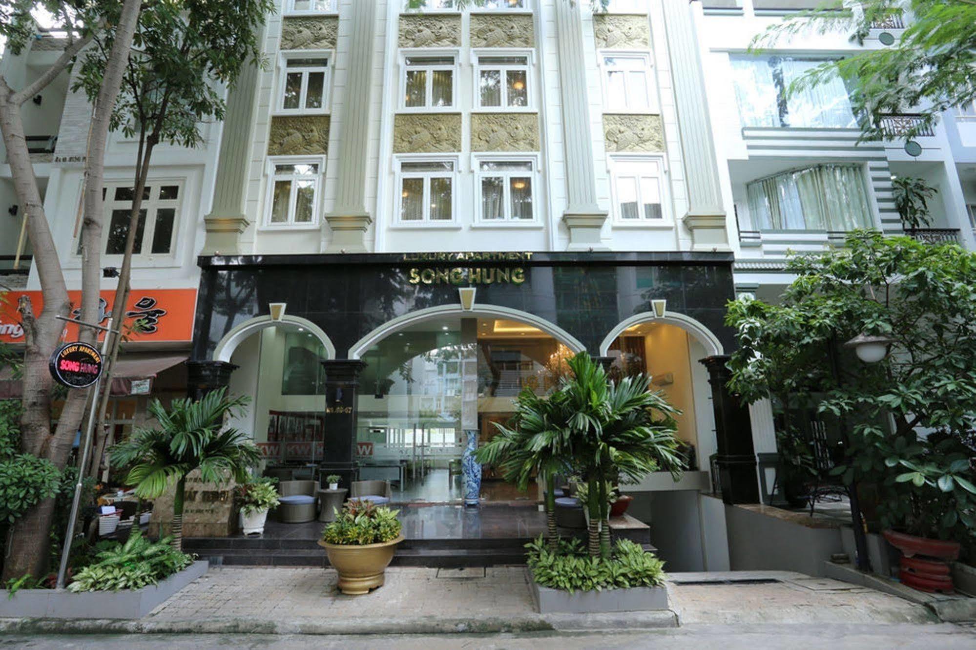 Song Hung Hotel & Serviced Apartments - Can Ho Dich Vu & Khach San Ho Si Minh-város Kültér fotó